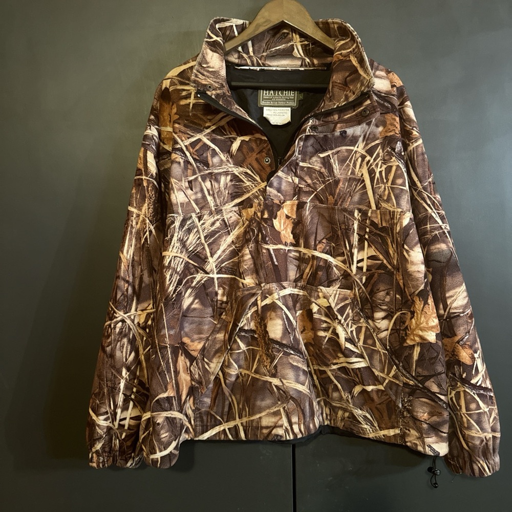 Vintage Camo Advantage Pullover Jacket